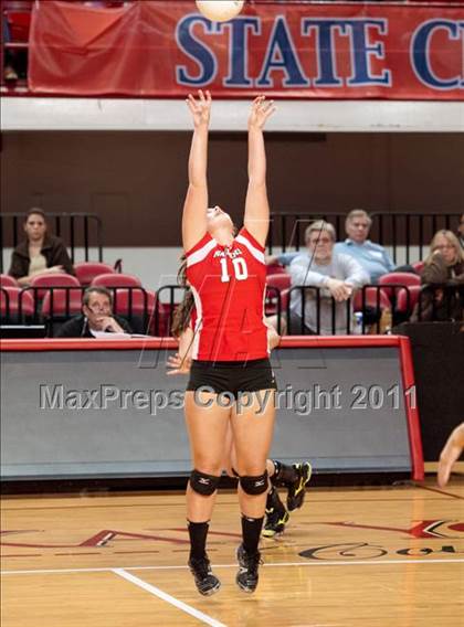 Thumbnail 1 in Cardinal Gibbons vs. North Iredell (NCHSAA 3A Final) photogallery.