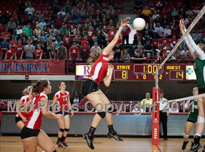 Thumbnail 2 in Cardinal Gibbons vs. North Iredell (NCHSAA 3A Final) photogallery.