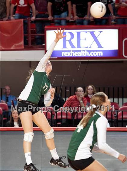 Thumbnail 1 in Cardinal Gibbons vs. North Iredell (NCHSAA 3A Final) photogallery.
