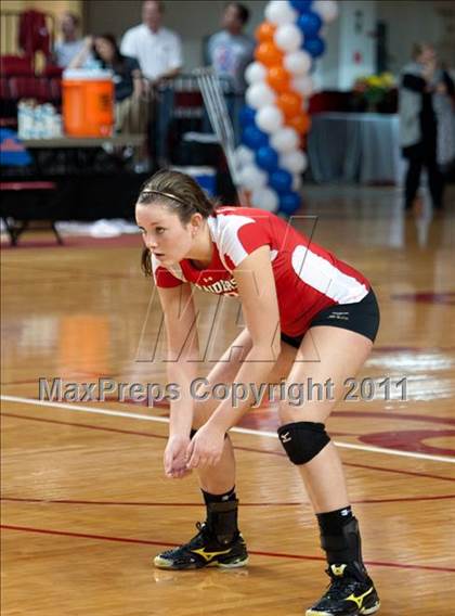 Thumbnail 1 in Cardinal Gibbons vs. North Iredell (NCHSAA 3A Final) photogallery.