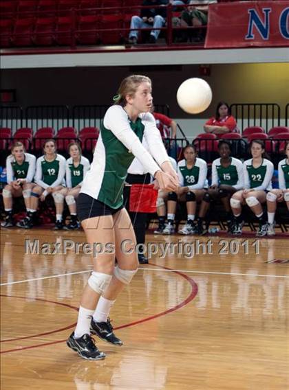 Thumbnail 1 in Cardinal Gibbons vs. North Iredell (NCHSAA 3A Final) photogallery.