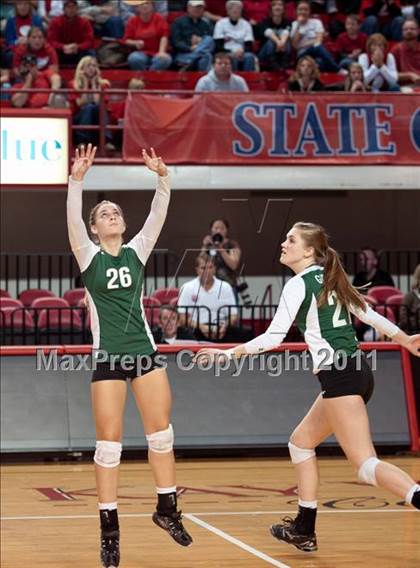 Thumbnail 3 in Cardinal Gibbons vs. North Iredell (NCHSAA 3A Final) photogallery.