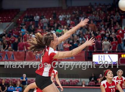 Thumbnail 2 in Cardinal Gibbons vs. North Iredell (NCHSAA 3A Final) photogallery.
