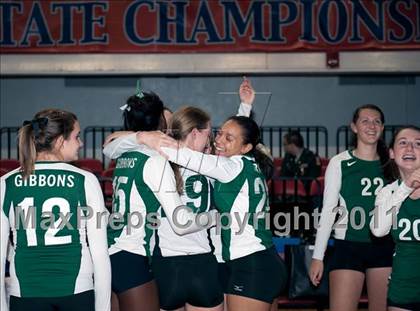 Thumbnail 2 in Cardinal Gibbons vs. North Iredell (NCHSAA 3A Final) photogallery.