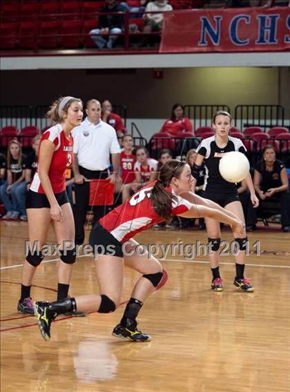 Thumbnail 1 in Cardinal Gibbons vs. North Iredell (NCHSAA 3A Final) photogallery.