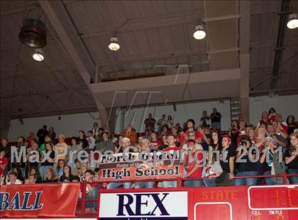 Thumbnail 2 in Cardinal Gibbons vs. North Iredell (NCHSAA 3A Final) photogallery.