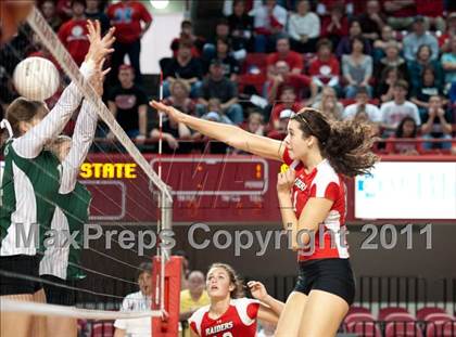 Thumbnail 2 in Cardinal Gibbons vs. North Iredell (NCHSAA 3A Final) photogallery.