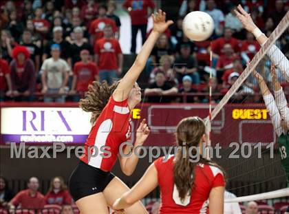 Thumbnail 2 in Cardinal Gibbons vs. North Iredell (NCHSAA 3A Final) photogallery.
