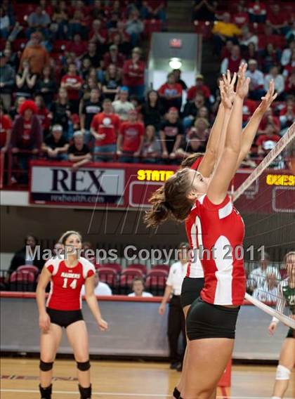 Thumbnail 1 in Cardinal Gibbons vs. North Iredell (NCHSAA 3A Final) photogallery.