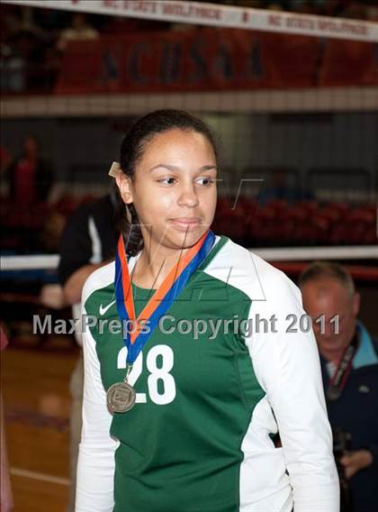 Thumbnail 3 in Cardinal Gibbons vs. North Iredell (NCHSAA 3A Final) photogallery.