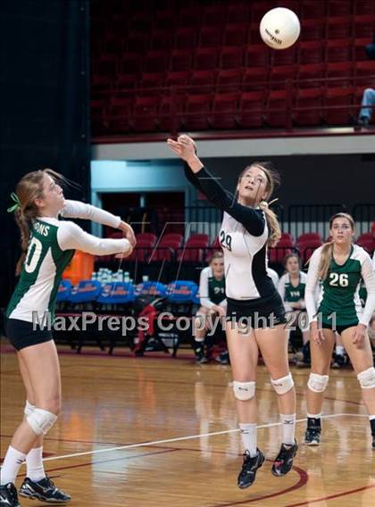 Thumbnail 2 in Cardinal Gibbons vs. North Iredell (NCHSAA 3A Final) photogallery.