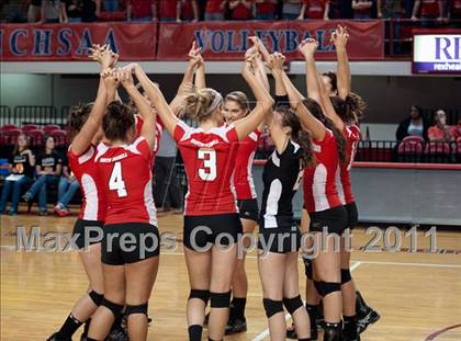 Thumbnail 2 in Cardinal Gibbons vs. North Iredell (NCHSAA 3A Final) photogallery.