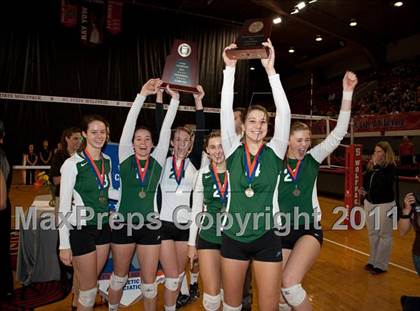 Thumbnail 3 in Cardinal Gibbons vs. North Iredell (NCHSAA 3A Final) photogallery.