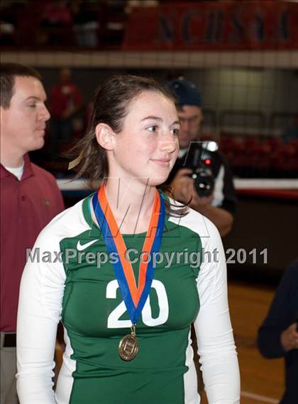 Thumbnail 3 in Cardinal Gibbons vs. North Iredell (NCHSAA 3A Final) photogallery.