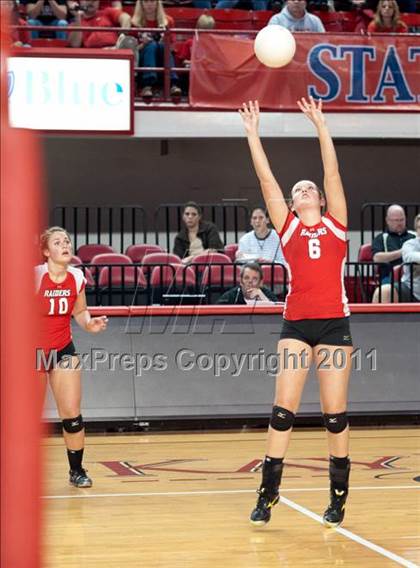 Thumbnail 1 in Cardinal Gibbons vs. North Iredell (NCHSAA 3A Final) photogallery.