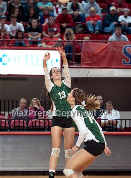 Thumbnail 3 in Cardinal Gibbons vs. North Iredell (NCHSAA 3A Final) photogallery.