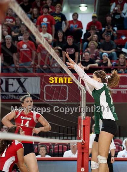 Thumbnail 2 in Cardinal Gibbons vs. North Iredell (NCHSAA 3A Final) photogallery.