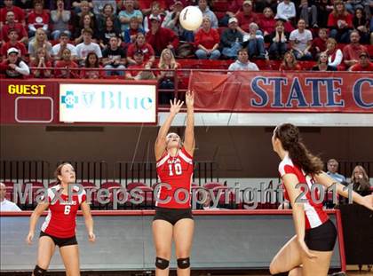 Thumbnail 1 in Cardinal Gibbons vs. North Iredell (NCHSAA 3A Final) photogallery.