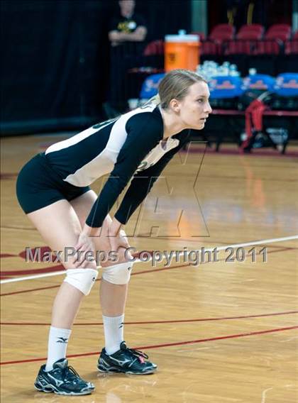 Thumbnail 3 in Cardinal Gibbons vs. North Iredell (NCHSAA 3A Final) photogallery.