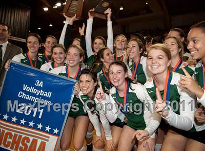Thumbnail 1 in Cardinal Gibbons vs. North Iredell (NCHSAA 3A Final) photogallery.