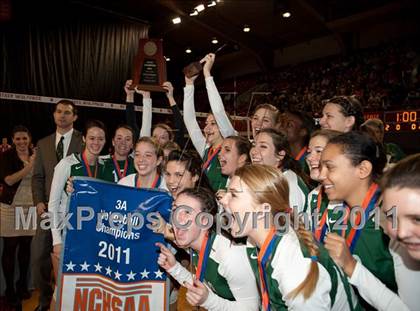 Thumbnail 2 in Cardinal Gibbons vs. North Iredell (NCHSAA 3A Final) photogallery.