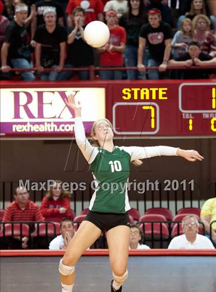 Thumbnail 2 in Cardinal Gibbons vs. North Iredell (NCHSAA 3A Final) photogallery.