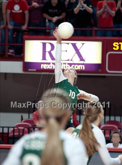Thumbnail 2 in Cardinal Gibbons vs. North Iredell (NCHSAA 3A Final) photogallery.