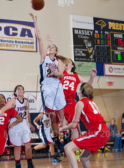 Thumbnail 3 in Parish Episcopal vs Prince of Peace (Lady Lion Invitational Tournament) photogallery.