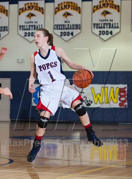 Thumbnail 1 in Parish Episcopal vs Prince of Peace (Lady Lion Invitational Tournament) photogallery.