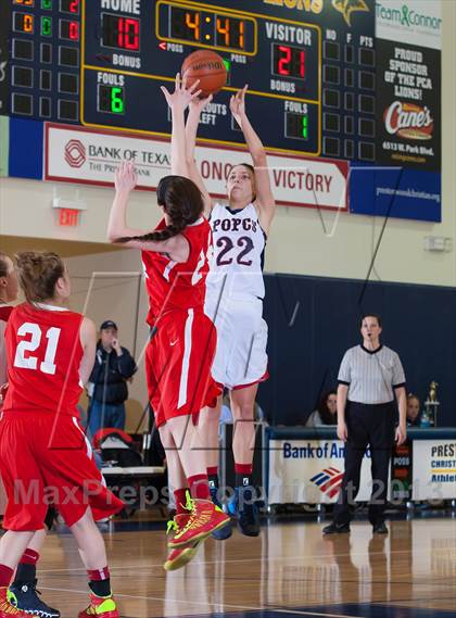 Thumbnail 2 in Parish Episcopal vs Prince of Peace (Lady Lion Invitational Tournament) photogallery.