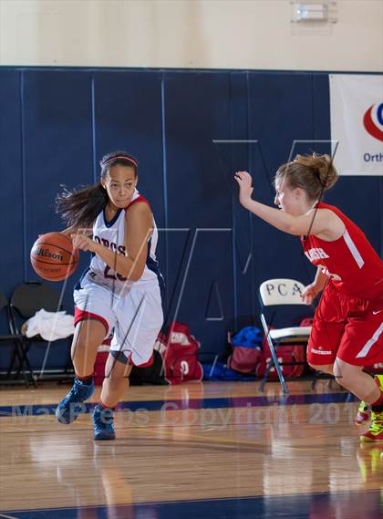 Thumbnail 2 in Parish Episcopal vs Prince of Peace (Lady Lion Invitational Tournament) photogallery.