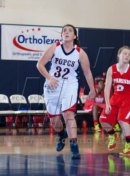 Thumbnail 2 in Parish Episcopal vs Prince of Peace (Lady Lion Invitational Tournament) photogallery.