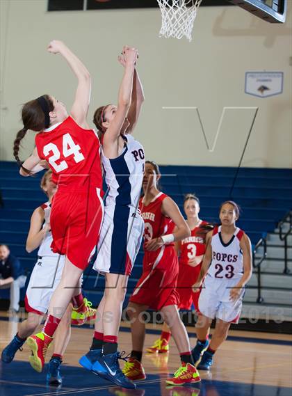 Thumbnail 2 in Parish Episcopal vs Prince of Peace (Lady Lion Invitational Tournament) photogallery.