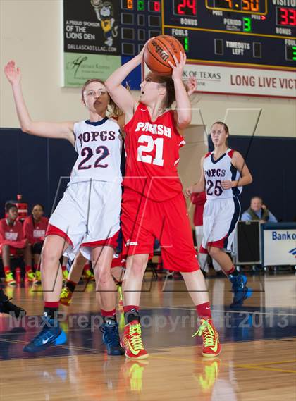 Thumbnail 3 in Parish Episcopal vs Prince of Peace (Lady Lion Invitational Tournament) photogallery.