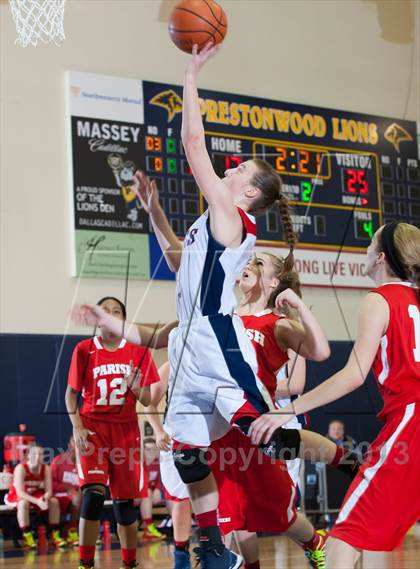 Thumbnail 1 in Parish Episcopal vs Prince of Peace (Lady Lion Invitational Tournament) photogallery.