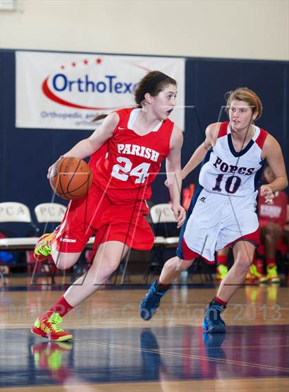 Thumbnail 3 in Parish Episcopal vs Prince of Peace (Lady Lion Invitational Tournament) photogallery.