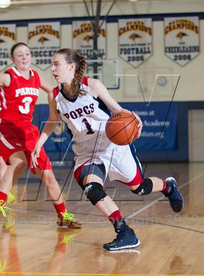 Thumbnail 1 in Parish Episcopal vs Prince of Peace (Lady Lion Invitational Tournament) photogallery.