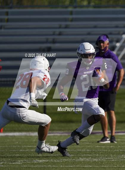 Thumbnail 2 in Center Grove @ Brownsburg (Scrimmage) photogallery.