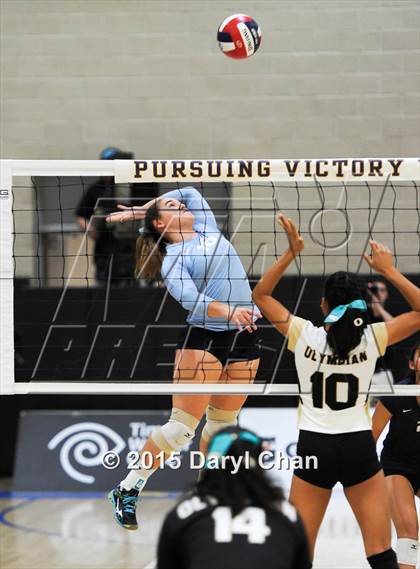 Thumbnail 3 in Valley Christian vs. Olympian (CIF State D3 Final) photogallery.