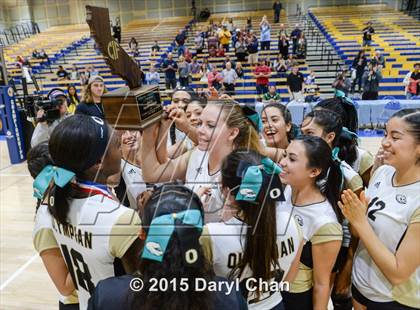 Thumbnail 3 in Valley Christian vs. Olympian (CIF State D3 Final) photogallery.