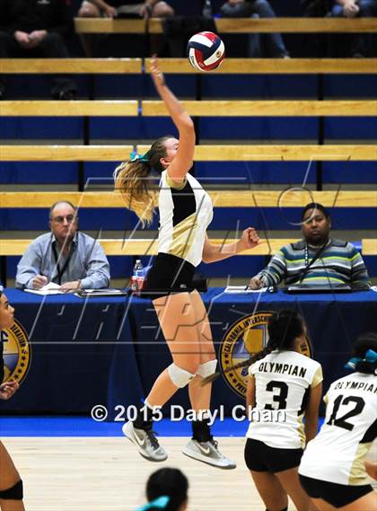 Thumbnail 2 in Valley Christian vs. Olympian (CIF State D3 Final) photogallery.