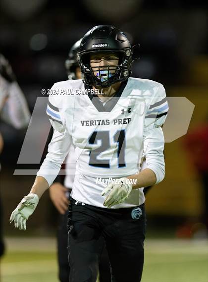 Thumbnail 3 in Veritas Prep @ Scottsdale Christian Academy (AIA 2A Quarterfinal) photogallery.