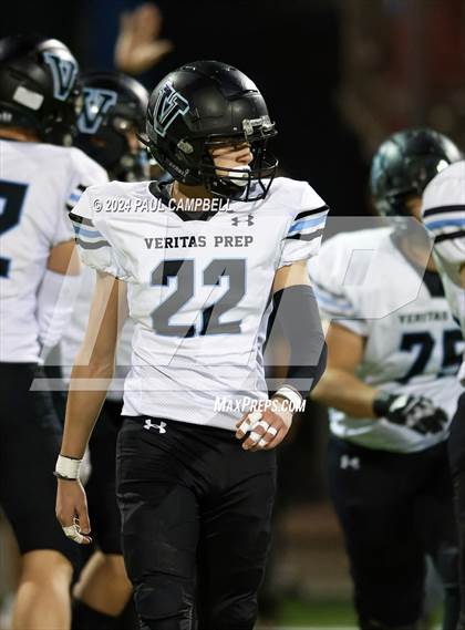 Thumbnail 3 in Veritas Prep @ Scottsdale Christian Academy (AIA 2A Quarterfinal) photogallery.