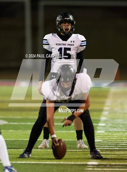Thumbnail 1 in Veritas Prep @ Scottsdale Christian Academy (AIA 2A Quarterfinal) photogallery.