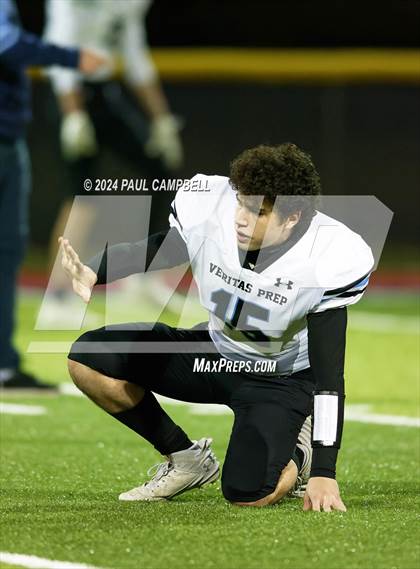 Thumbnail 2 in Veritas Prep @ Scottsdale Christian Academy (AIA 2A Quarterfinal) photogallery.