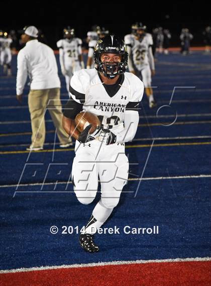 Thumbnail 2 in American Canyon @ Vista del Lago (CIF SJS D3 Playoff) photogallery.