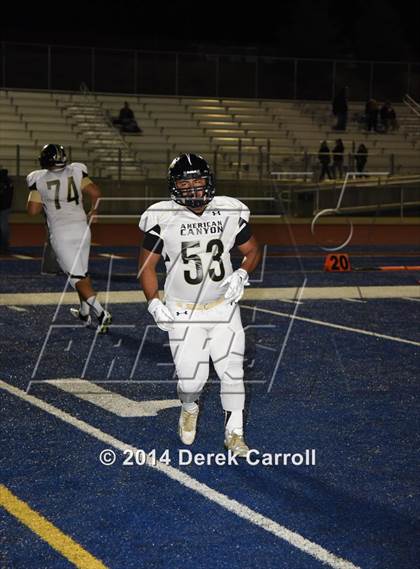 Thumbnail 1 in American Canyon @ Vista del Lago (CIF SJS D3 Playoff) photogallery.