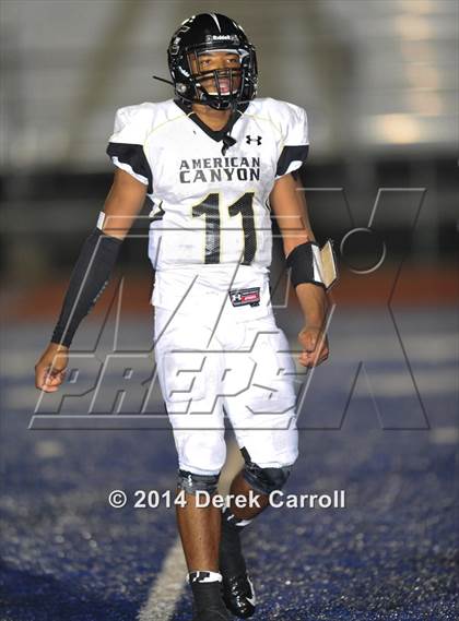 Thumbnail 2 in American Canyon @ Vista del Lago (CIF SJS D3 Playoff) photogallery.