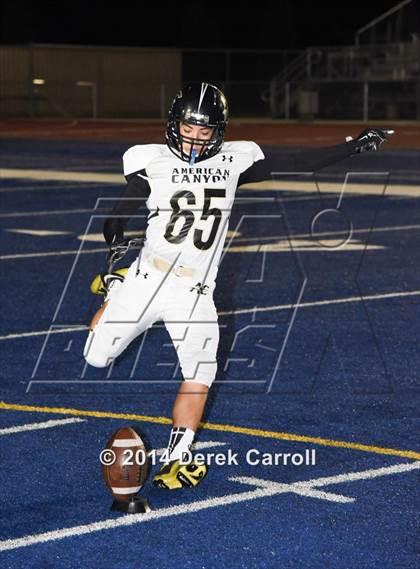 Thumbnail 3 in American Canyon @ Vista del Lago (CIF SJS D3 Playoff) photogallery.