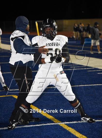 Thumbnail 1 in American Canyon @ Vista del Lago (CIF SJS D3 Playoff) photogallery.